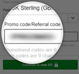 Paddy Power New Account Offer